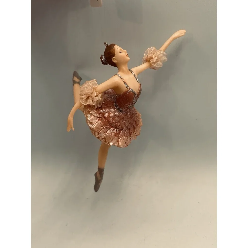Pink Skirt Feather Woman‎ Ballerina Dancer Doll 7' Christmas Decoration
